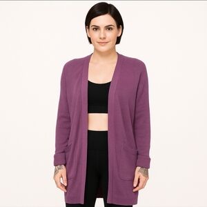 Lululemon Still at Ease Wrap sz 2 Vintage Plum Purple Mauve